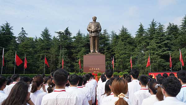 韶山红色教育现场教学